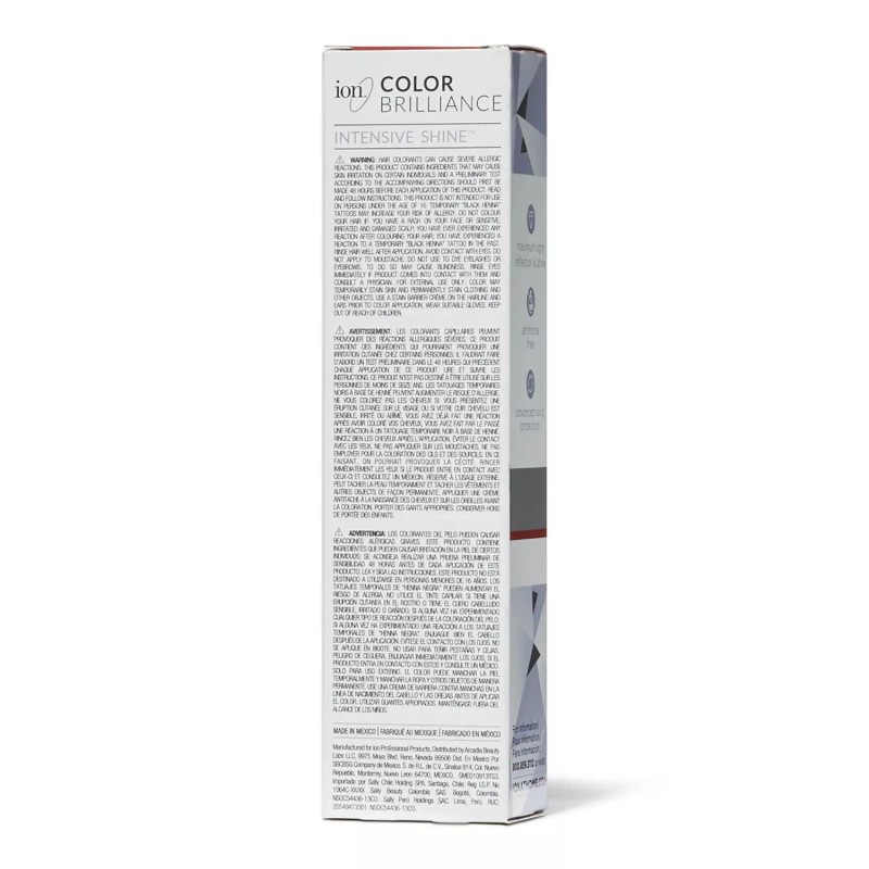 iON 6RV Light Burgundy Blonde Demi Permanent Creme Hair Color