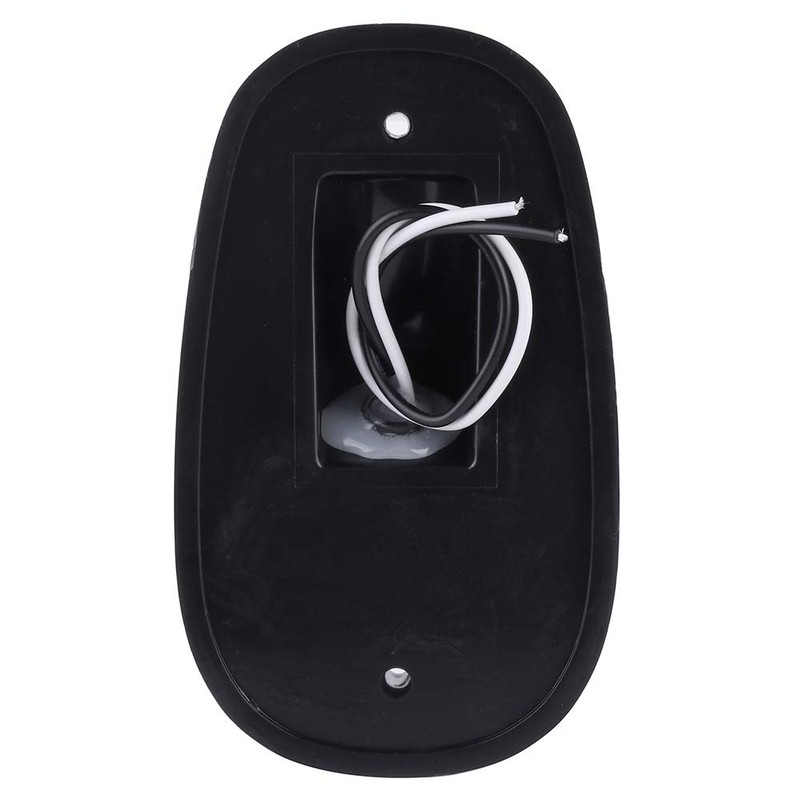 cciyu 5x 12LEDs Smoke/Amber Cab Roof Top Marker Running Lights