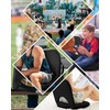 AEMIKR Recline Stadium Seat with Back Support - Stable Bleacher