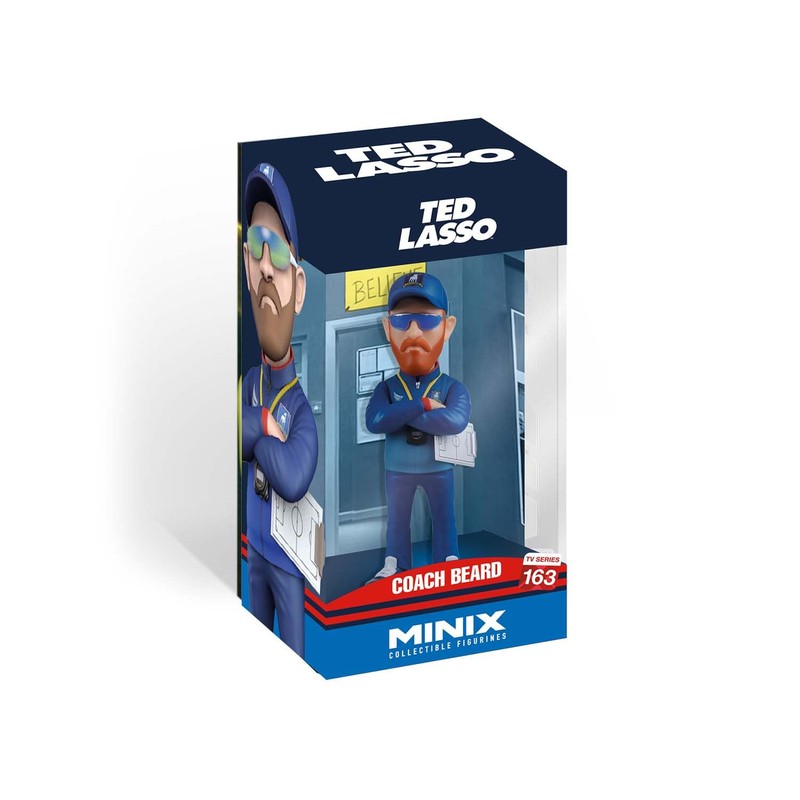 MINIX Coach Beard Model – Collectible Ted Lasso 12cm Figure