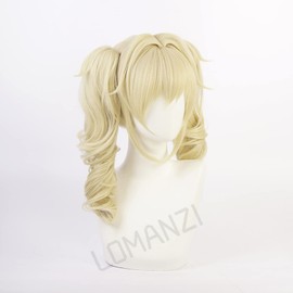 Genshin Cosplay Barbara Babara Wig, Heat Resistant Wig, Wig, Wig, Costume Accessory, Cosplay Wig