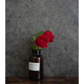 Guvana 15.7"x394" Black Concrete Cement Wallpaper Black Faux Cement Contact Paper Modern Peel and Stick Wallpaper Black DIY Removable Contact Paper Self Adhesive Wallpaper for Accent Wall Decor