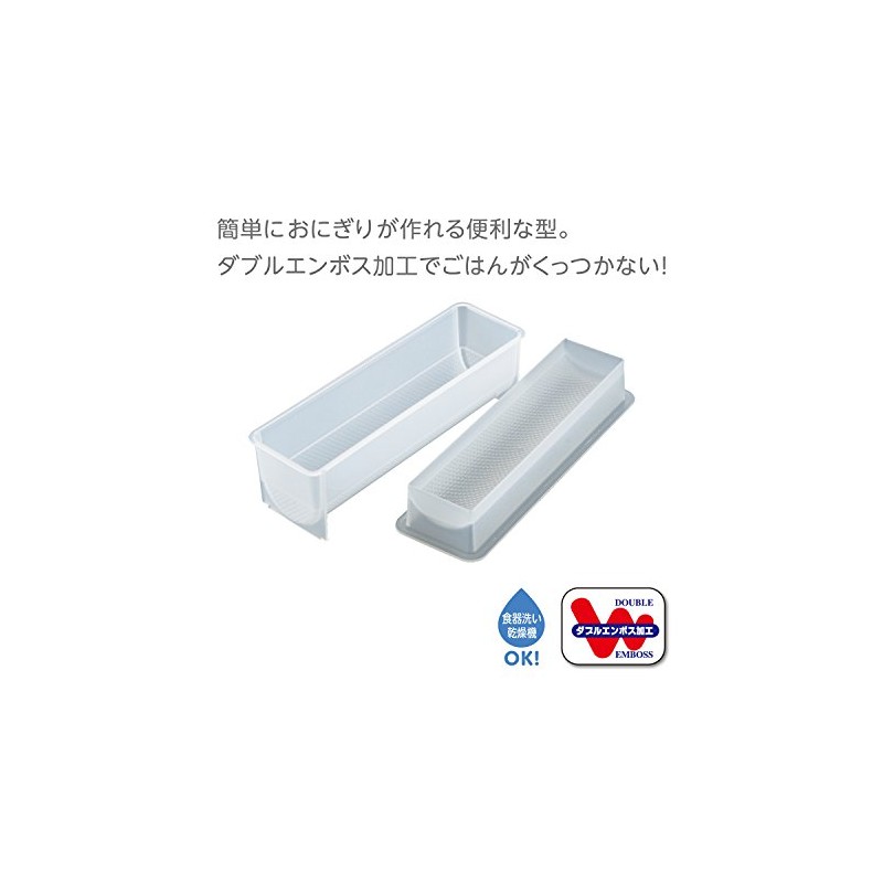 Akebono Sangyo WE-134 Thick Roll Sushi, Clear, Made in Japan,