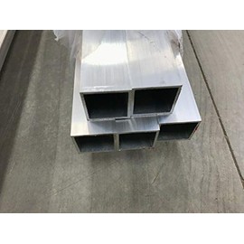 2"X 2" X 1/4" Wall 6061 T6 Aluminum Square Tube 72" Piece