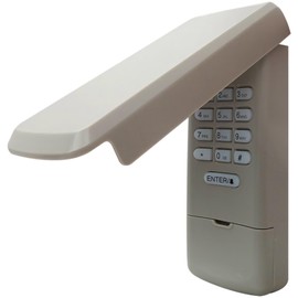 877MAX Garage Door Keypad Replacement with 2pcs Garage Door Opener Remote Fit for Liftmaster/Chamberlain/Craftsman Garage Door Opener Since 1993