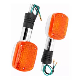 Generic Un Par De Luces Indicadoras De Giro De Motocicleta Para Hond