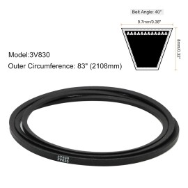 Unbranded 10 x 3V830 Belt for Wascomat W185, Huebsch, Speed Queen Part# 770154 , F280342