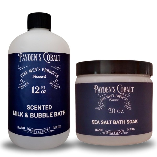 Payden's Cobalt Chocolate Temptation for Men Scented Milk Bath &