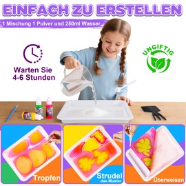 Lovchil Kids Water Marbling Paint - Crafts for Girls and Boys