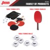 Penn 4-Player Paddle & Ball Set with Organizer, Table Tennis