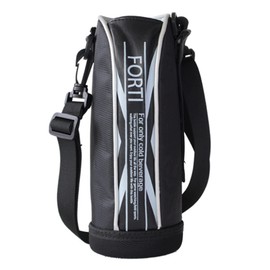 Water Bottle Cover Pouch NEW Forty Direct Stainless Steel Bottle for 1 L Class Up (Black)