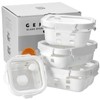 GC GENICOOK Glass Food Storage Meal Prep Containers - Food