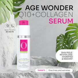 Oxygen Botanicals Age Wonder Q10+Collagen Serum-cell renewal, visible rejuvenation, anti-wrinkle, elasticity improvement-105g
