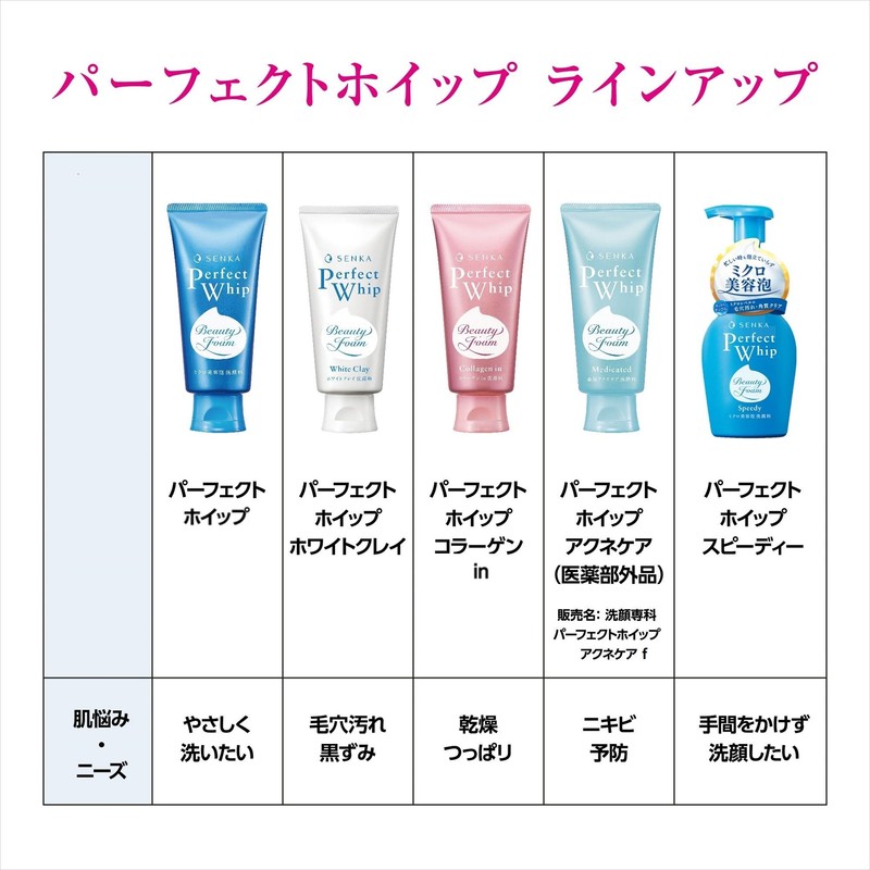 SENKA Perfect Whip Collagen in BT21 Collaboration, 4.2 oz (120