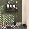 SODUKU Wall Mounted Metal Wine Rack - Wine Rack Wall