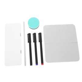 Gadpiparty Magnetic Monitor Memo Board Dry Erase Computer Side Panel with Markers Eraser Organizational Tool for Reminders Task Management Your Desk