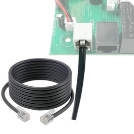 Replacement Control Cable for MaxxAir MaxxFan Plus Deluxe 4-Speed Roof Vent Wall Control Panel 00A03540K, 00A03550K, 03540K, 03550K - 30ft Extra-Long Version