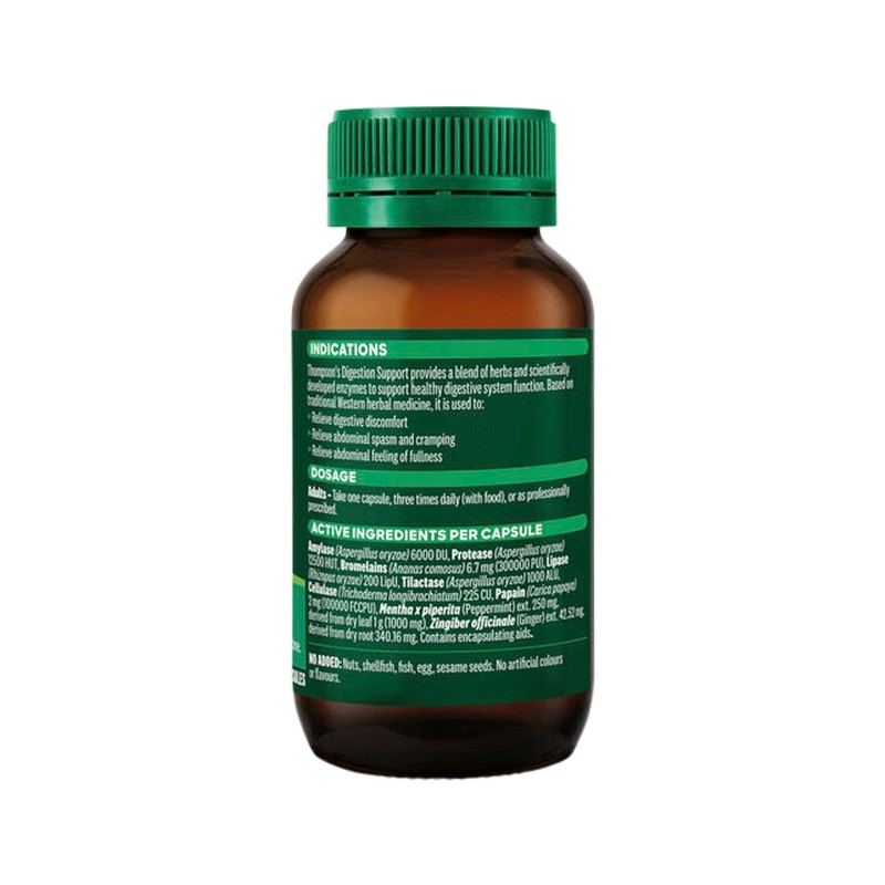 THOMPSON'S Thompson’s Digestion Support 60 Capsules