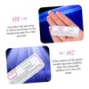 Gatuida 12pcs Test Strips for Uv Sterilization Monitoring Easy to