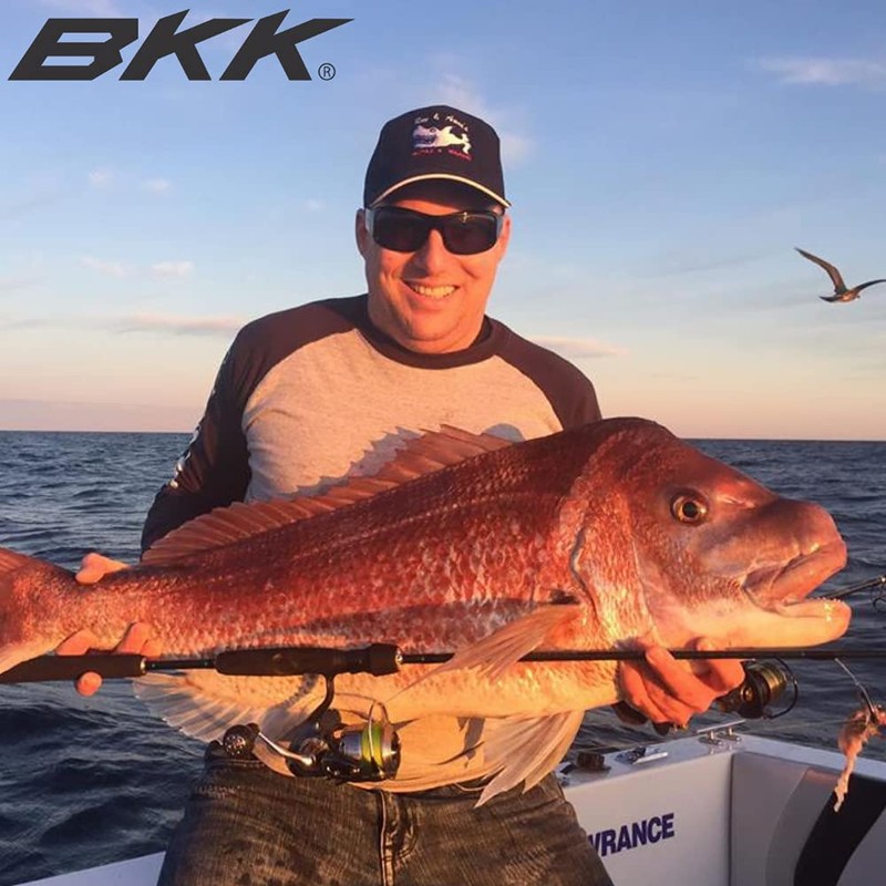 BKK Sea Hooks for Cod & Other Sea Fish Red