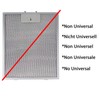 SPARES2GO Metal Mesh Filter compatible with Rangemaster Cooker Hood/Extractor Fan