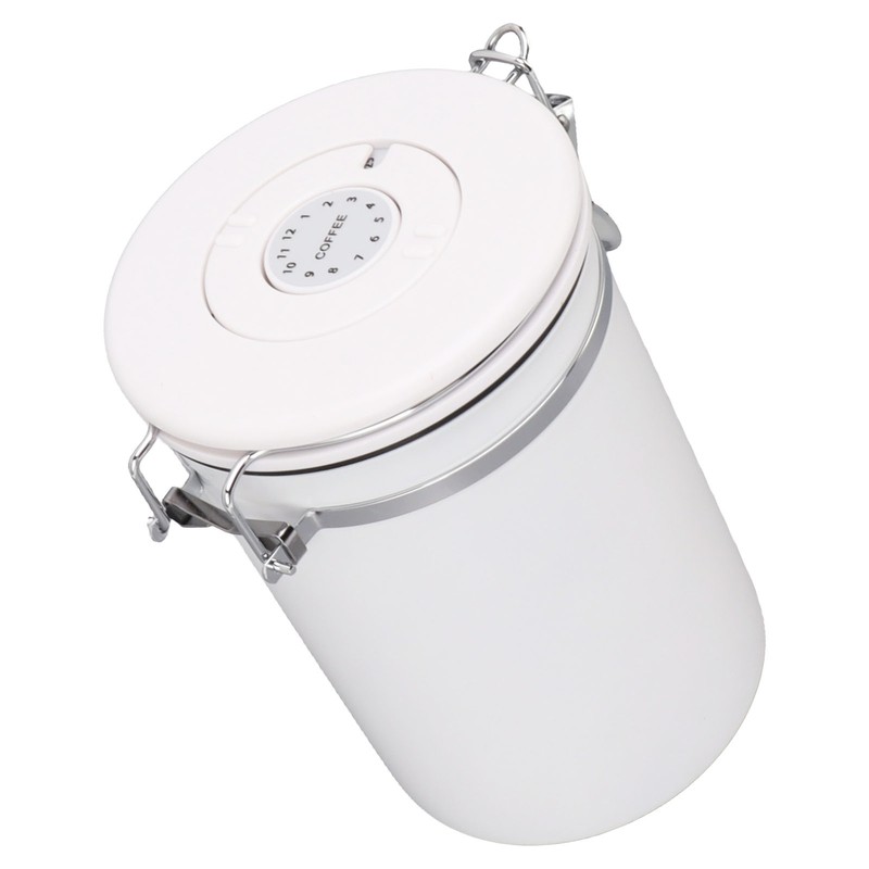 Coffee Canister Stainless Steel Good Sealing Food Airtight Storage Container