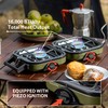 Naturehike 2 Burner Folding Camping Stove, Portable Camp Propane Gas