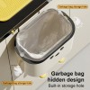 UFORU US Stock Creative Cute Hanging Dustbin Design Plastic Kitchen