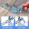 EXLECO 4 x Large Toggle Lock Metal Toggle Lever Tensioner,