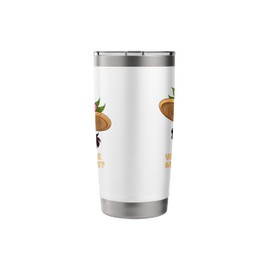 Where's the Mint Juleps, Funny Horse, Hat, Racing Stainless Steel Insulated Tumbler