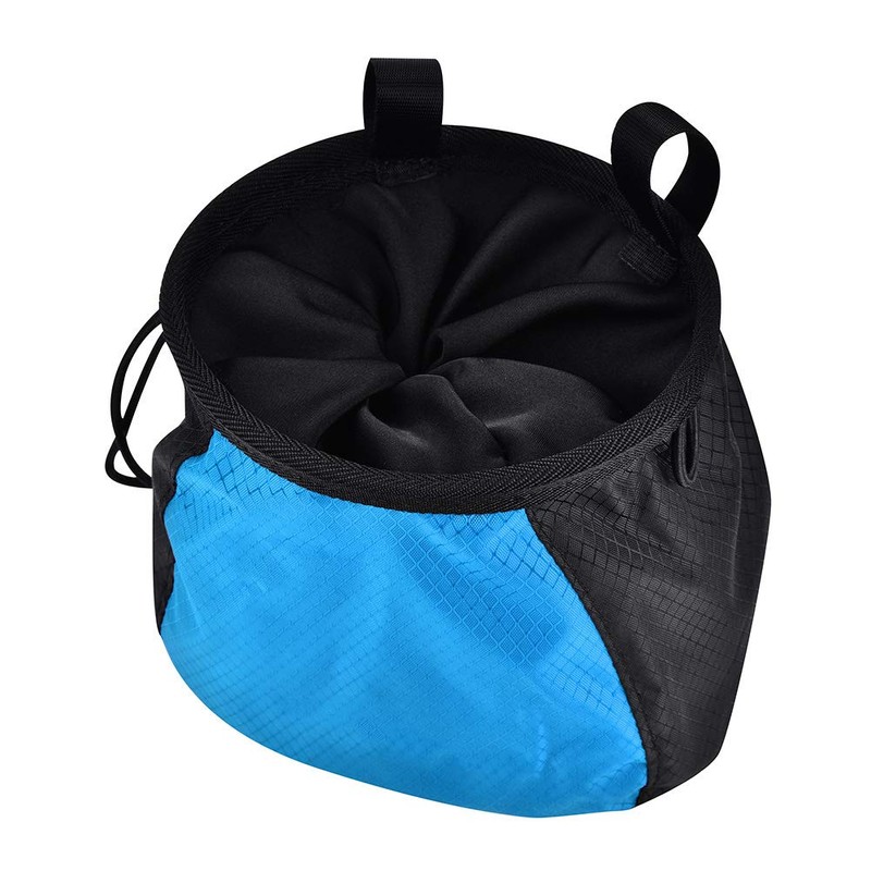 Climber Chalk Bag, Powder Bag Dirt-Proof Ployester Rock Climbing Bag,