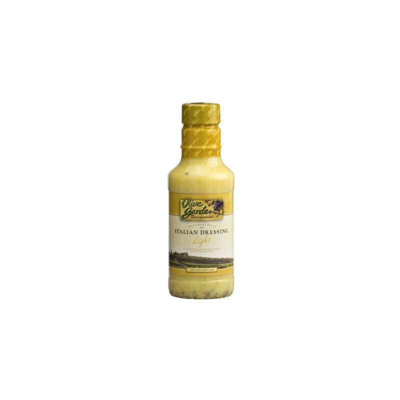 Olive Garden, Lite Italian Salad Dressing, 16oz Bottle (Pack of