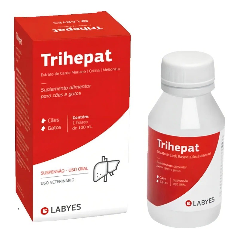 Trihepat Labyes 100 Ml Protector Hepático, Perro Y Gato