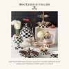 MACKENZIE-CHILDS Enamel Squashed Pot, Cute Enameled Container with Lid, 20