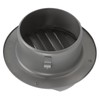 Stainless Steel Round Air Vent Louvered Cover Waterproof Windproof External