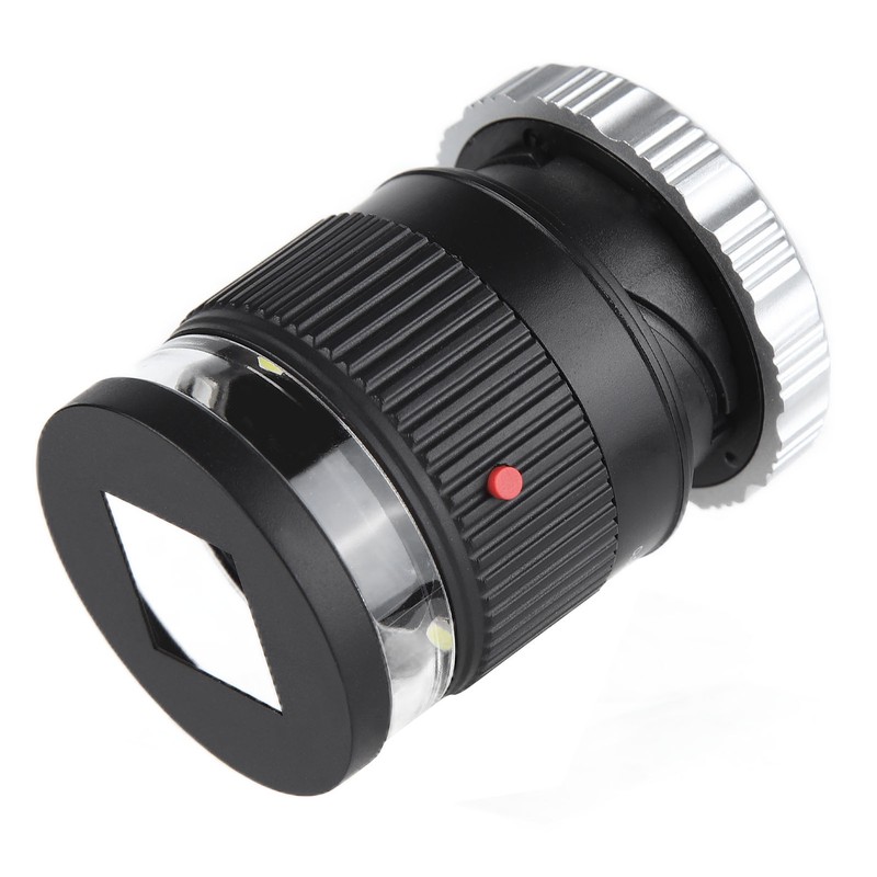 TH‑9006B Metal LED Magnifying Glass Portable High Magnification Magnifier with