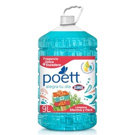 Limpiador Multiusos Aromatizante Poett Alegra tu Día 9 L