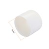 QUARKZMAN 10pcs Rubber End Caps 35mm ID Vinyl Round Tube