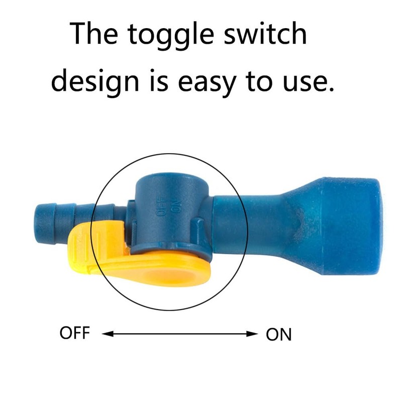BE-TOOL Angled ON-Off Switch Bite Valve Tube Nozzle Replacement for