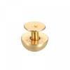 sourcing map 10x6mm Screw Back Rivets Solid Round Head Leather