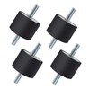 Create idea 4Pcs M8 40x30mm Absorber Anti Vibration Isolator Rubber