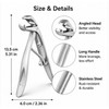 Wide Jaw Toenail Clippers for Thick Nails – Angled Head