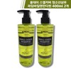 Kundal Smell Cover Youth Shampoo Lime Basil & Mandarin 400ml 2pcs Scalp Odor Care - Tropical Mango 2pcs / 쿤달 스멜커버 청소년샴푸 라임바질앤만다린 400ml 2개 두피 냄새 케어 - 트로피컬망고2개
