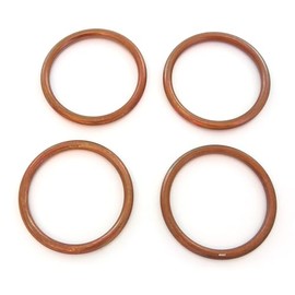 Set of 4 Vesrah Exhaust Gaskets - 18291-MN5-650 - Compatible with Honda CB500 CB550 VF500 VF700 VF750