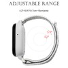 IVAPPON Hook Loop Gizmo Watch Nylon Strap with Quick Release