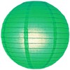 Matissa 4",6",8",10",12",14",16" Round Paper Lanterns Lamp Shade Wedding Birthday Party (8"(20CM), Green)