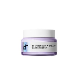 It Cosmetics Confidence in a Cream Barrier Boost - Crema Hidratante Facial, 100 Hrs de Hidratacin Reparadora para Piel Sensible. Frmula con Ceramidas 
