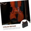 Kisangel Violin Repair Tool Kit Fingerboard Scraper for Violin Maintenance