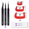 Swpeet 35Pcs Professional for Gundam Modeler Basic Tools, Tool Set