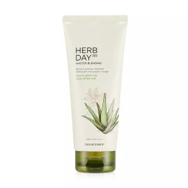 Herb Day 허브데이 페이셜 클렌징 폼 알로에 170ml Herb Day Facial Cleansing Foam Aloe 170ml